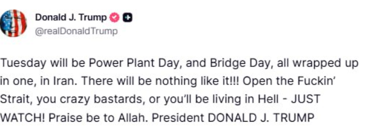 open-the-fking-strait-you-crazy-bastards-or-youll-be-donald-trump-issues-explosive-ultimatum-to-iran-demands-immediate-reopening-of-strait-of-hormuz ‘Open The F**king Strait, You Crazy Bastards, Or You’ll Be…’ Donald Trump Issues Explosive Ultimatum To Iran, Demands Immediate Reopening Of Strait of Hormuz