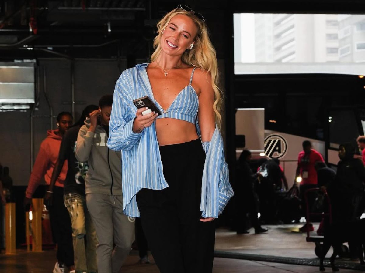 Sophie Cunningham In Indiana Image Credit: Instagram/Sophie Cunningham