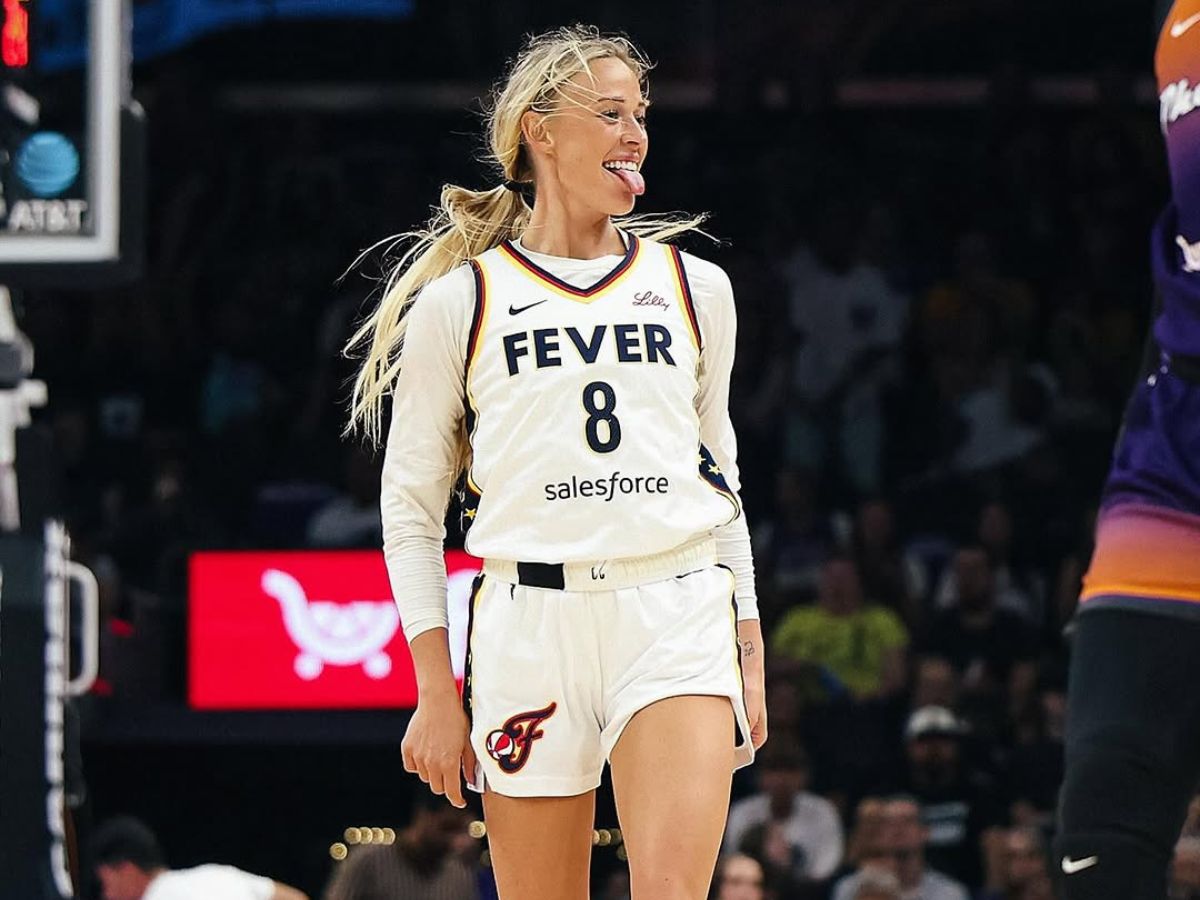 Sophie Cunningham plays for Indiana Fever in WNBA. Image Credit: Instagram/Sophie Cunningham