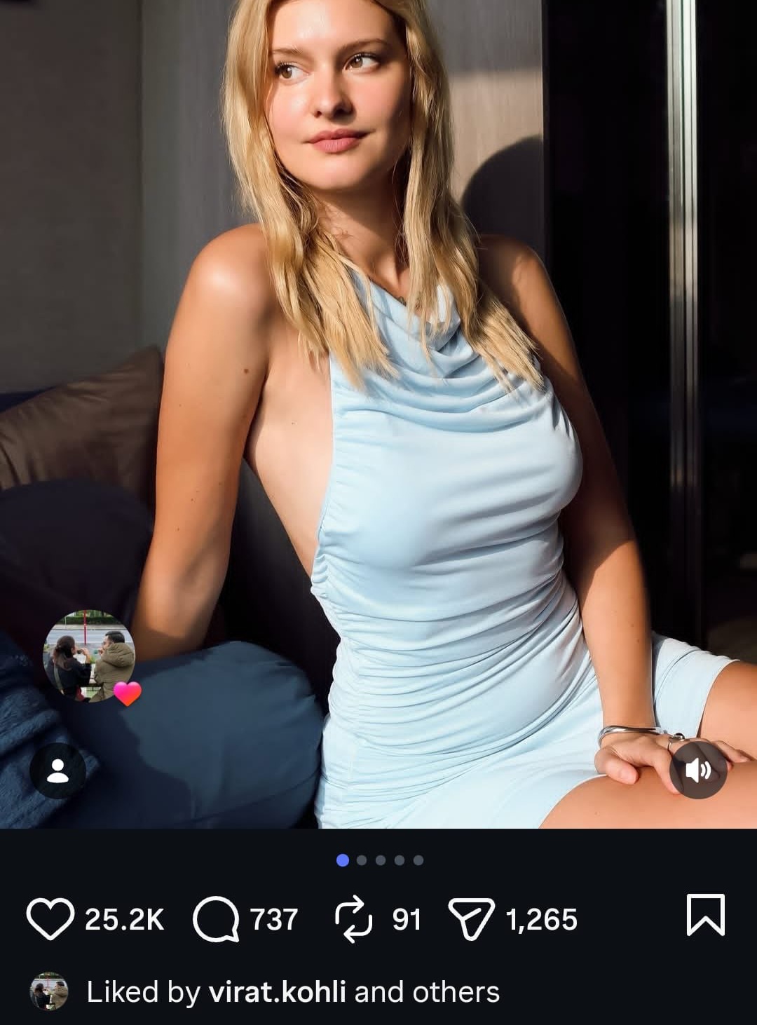 Virat Kohli Instagram Controversy: After Avneet Kaur Row, Did RCB Superstar Like German Influencer LizLaz’s Photo? Here’s What We Know So Far