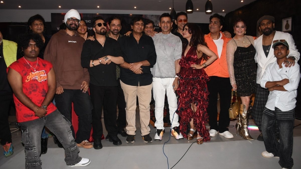 Shibani Kashyap Drops Sarfira in a Star-Packed Launch Night Hosted by Mika Singh- Vibes. Energy. Chaos: launch event hosted by Mika Singh