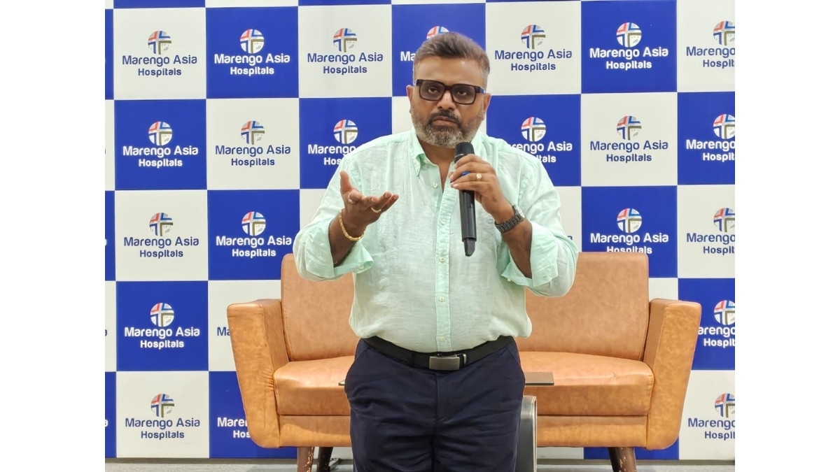Marengo CIMS Hospital’s cardiac surgeon Dr. Dhaval Naik honoured with Gujarat Garima Award