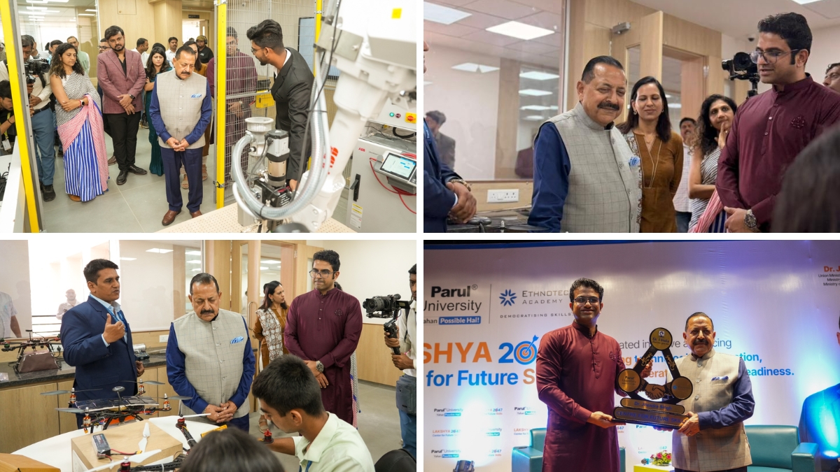 Parul University Unveils Lakshya 2047: Center for Future Skills, An Ecosystem with Futuristic Labs and Highly Advanced Infrastructure