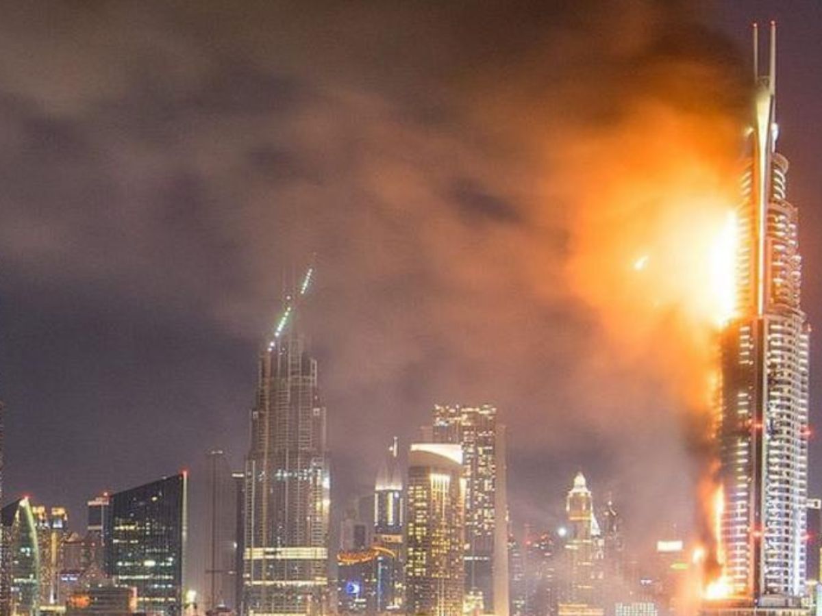 No Casualties Reported In Dubai Fire