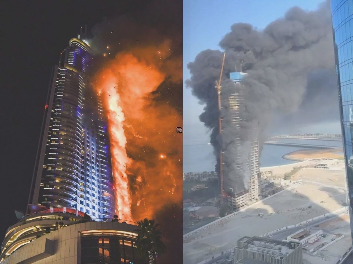 Fire Reported At The Residences, Al Habtoor Grand