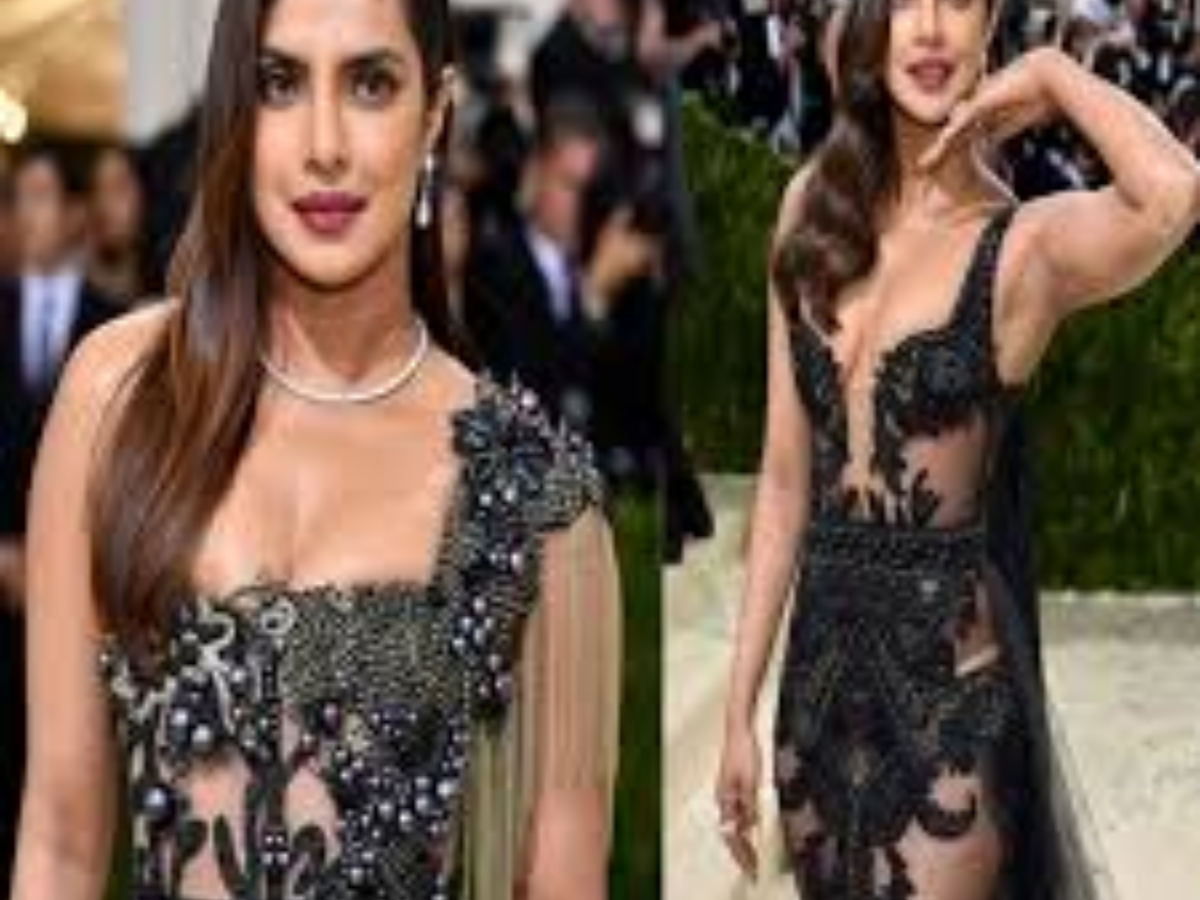 Priyanka Chopra Jonas’s Glamorous Black Outfit