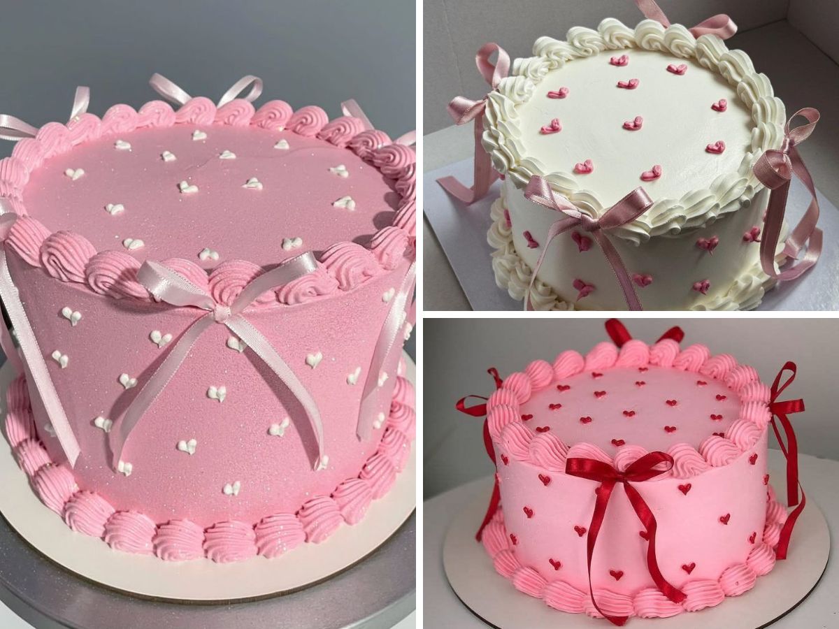Coquette Bow Cakes