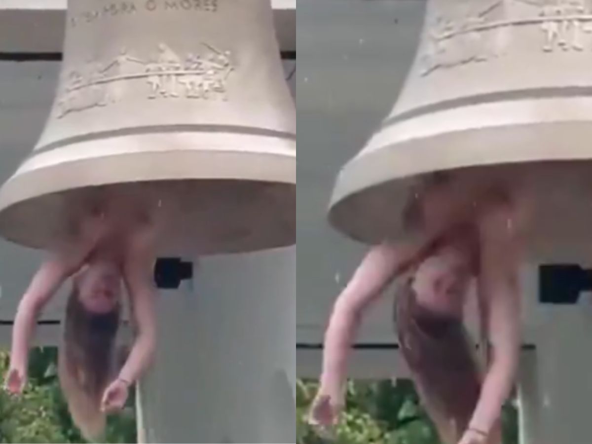 Who Is Florentina Holzinger? Austrian Artist Who Rang Giant Bell With Her Naked Body at Venice Biennale