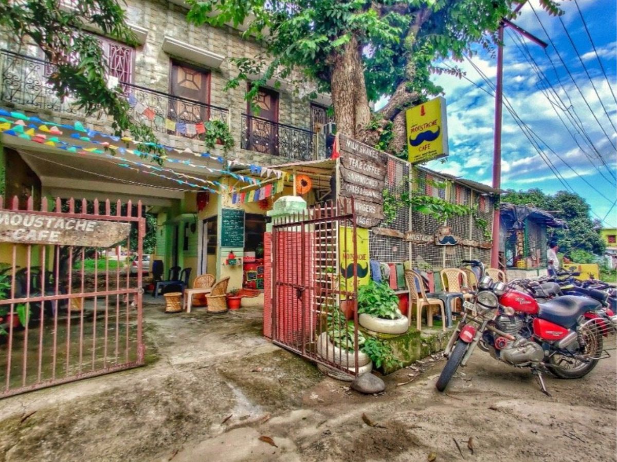 Market and Cafes in Nainital