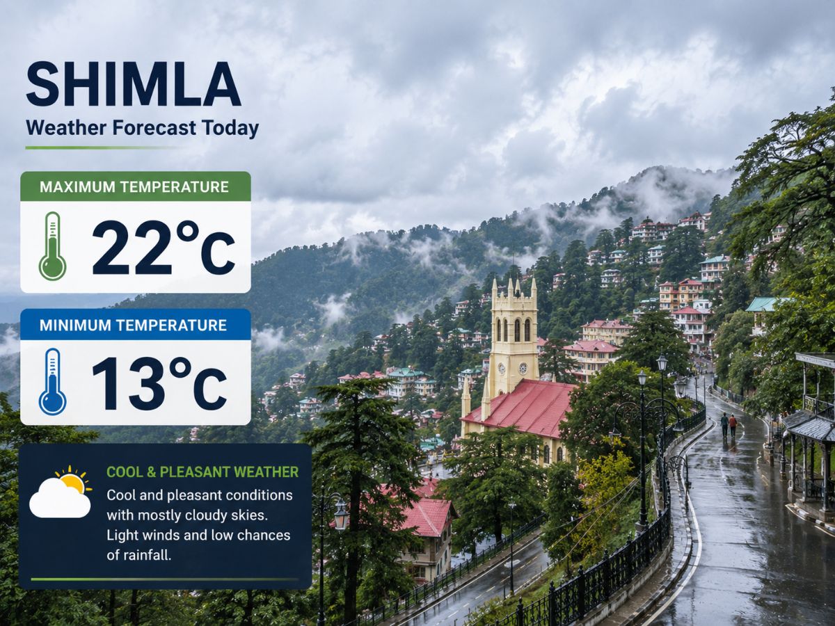Shimla: Cool and pleasant