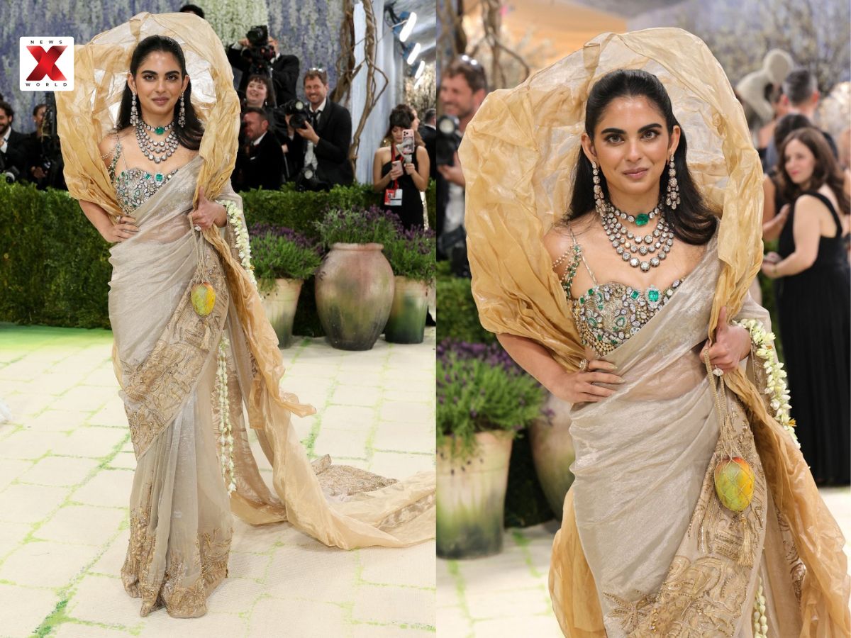 Met Gala 2026: Isha Ambani Turns Saree into Art at Met Gala