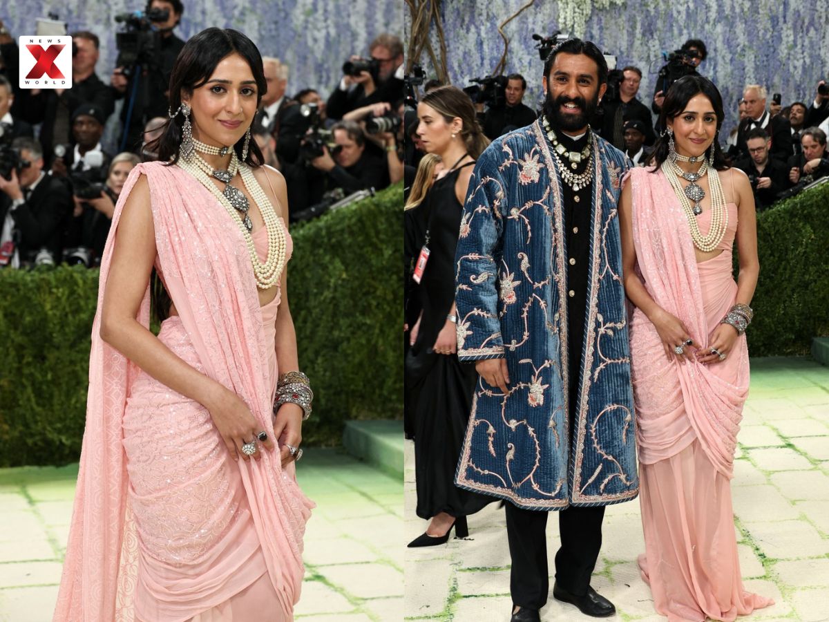 Met Gala 2026: Gauravi Kumari Honours Royal Roots in Vintage Saree at Met Gala