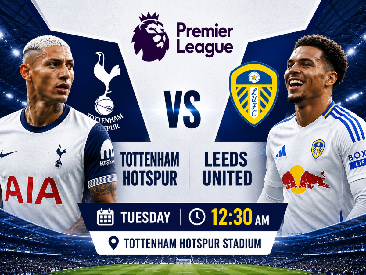 Tottenham Hotspur vs Leeds United Live Streaming: Where to Watch Premier League match on TV and Online In India?