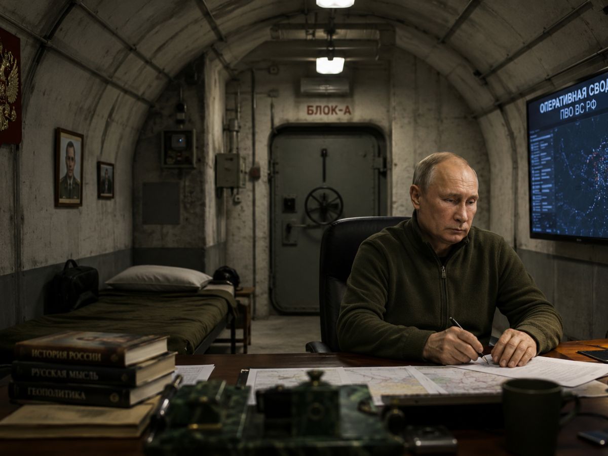 Is Putin Hiding In A Bunker? Russian President Shifted Underground As Coup Rumours, Drone Fears Mount