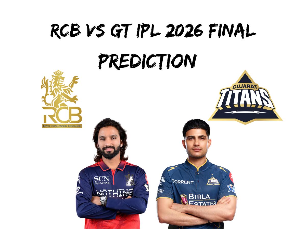 RCB vs GT final prediction, IPL 2026 final man of the match prediction, best batter today IPL match, best bowler today IPL match, Gill vs Virat