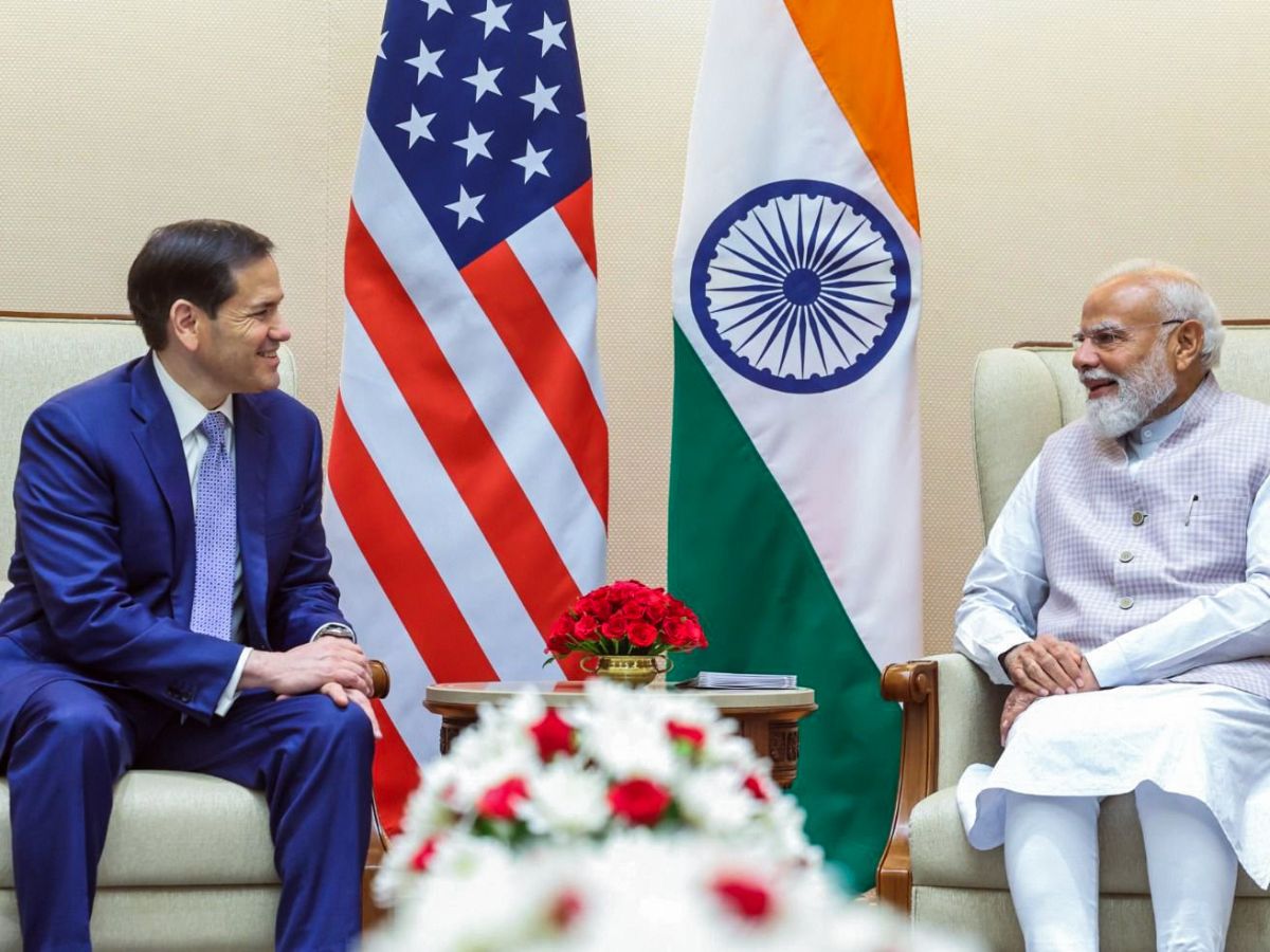Marc Rubio meets PM Modi in Delhi