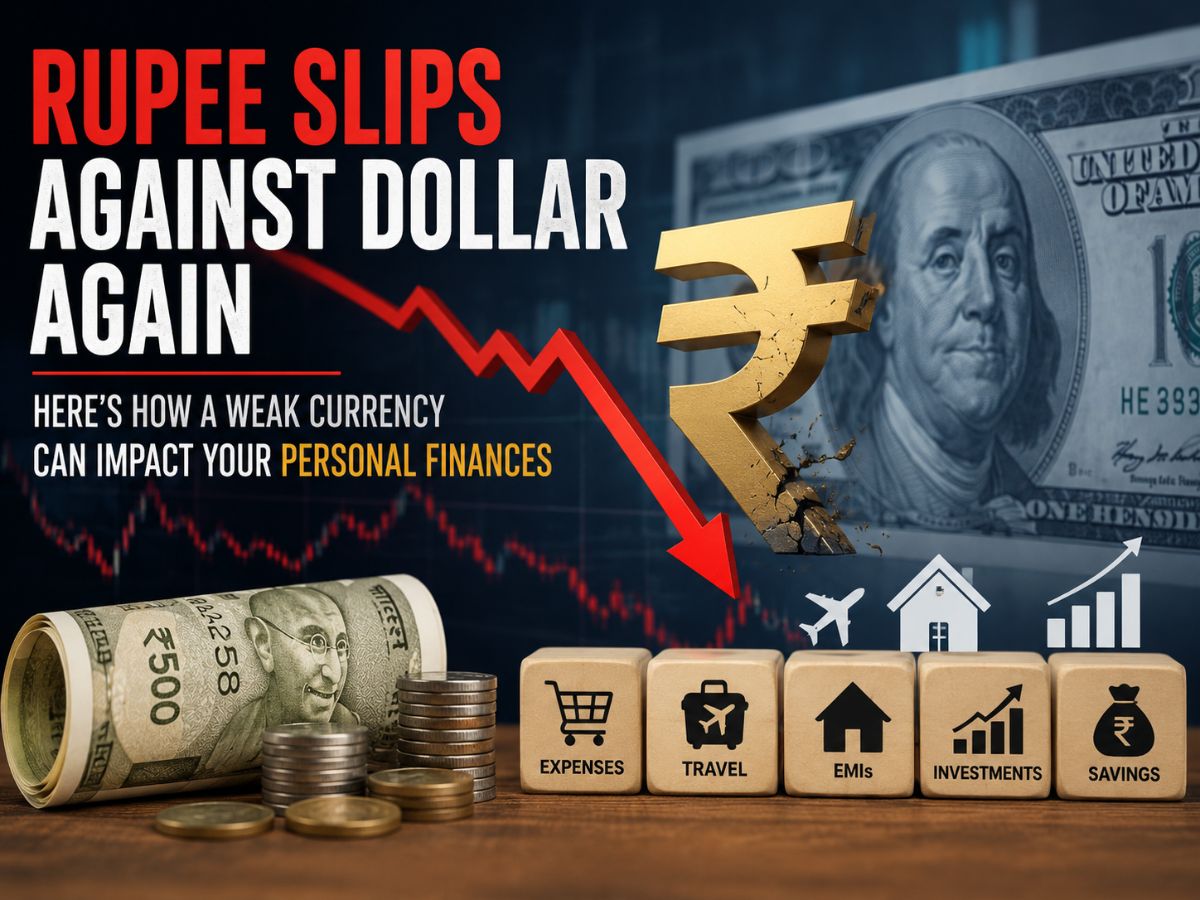 Rupee Slips Against Dollar Again – Here’s How A Weak Currency Can Impact Your Personal Finances, Savings and Investments