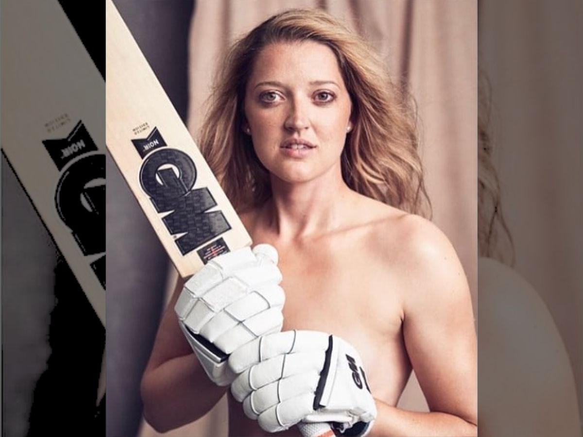 who-is-sarah-taylor-former-england-batter-appointed-fielding-coach-of-england-mens-team-for-nz-test-series-check-her-beautiful-pics Sarah Taylor waiting to bat. Image Credit Instagram/@Sarah Taylor