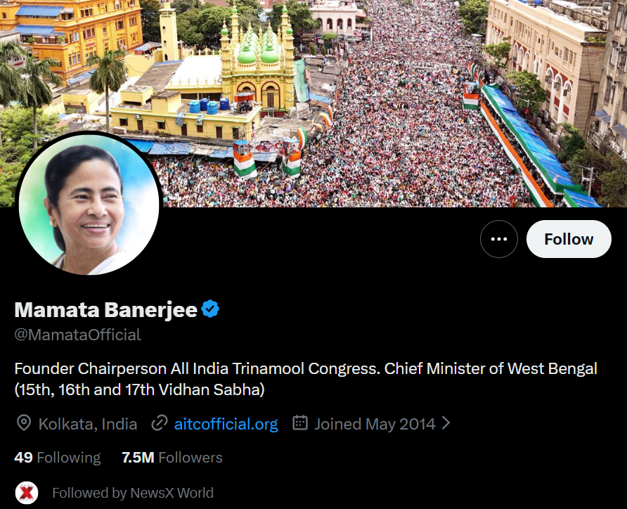 Mamata Banerjee Finally Conceded Defeat? Check Updated X Bio As Suvendu Adhikari Takes Oath
