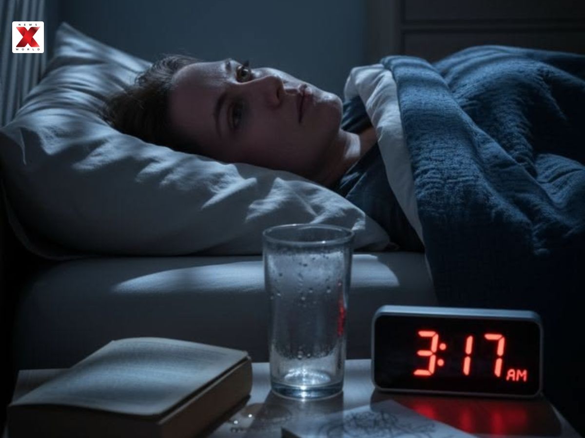 You have trouble falling asleep every night
