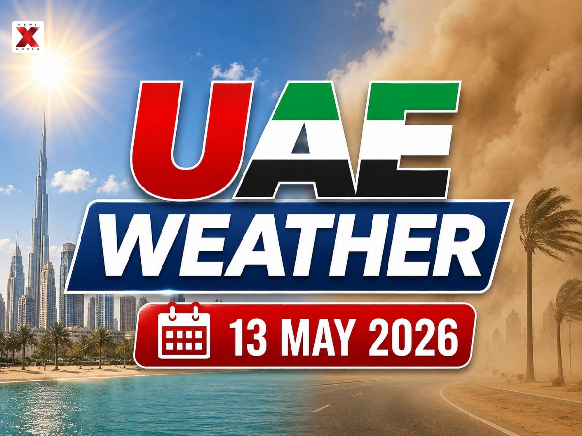 UAE Weather Today on 13 May 2026