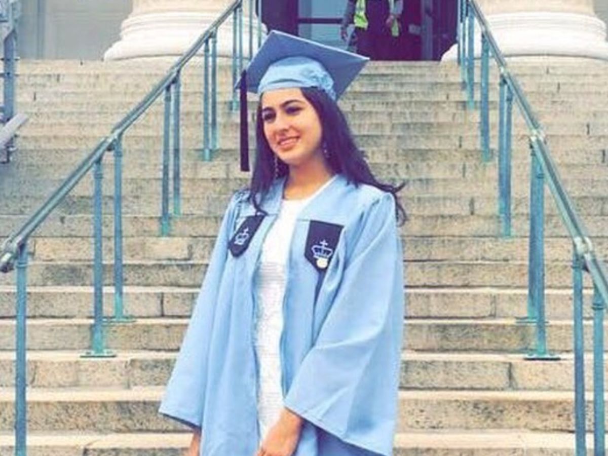 Sara Ali Khan - History and Political Science Graduate