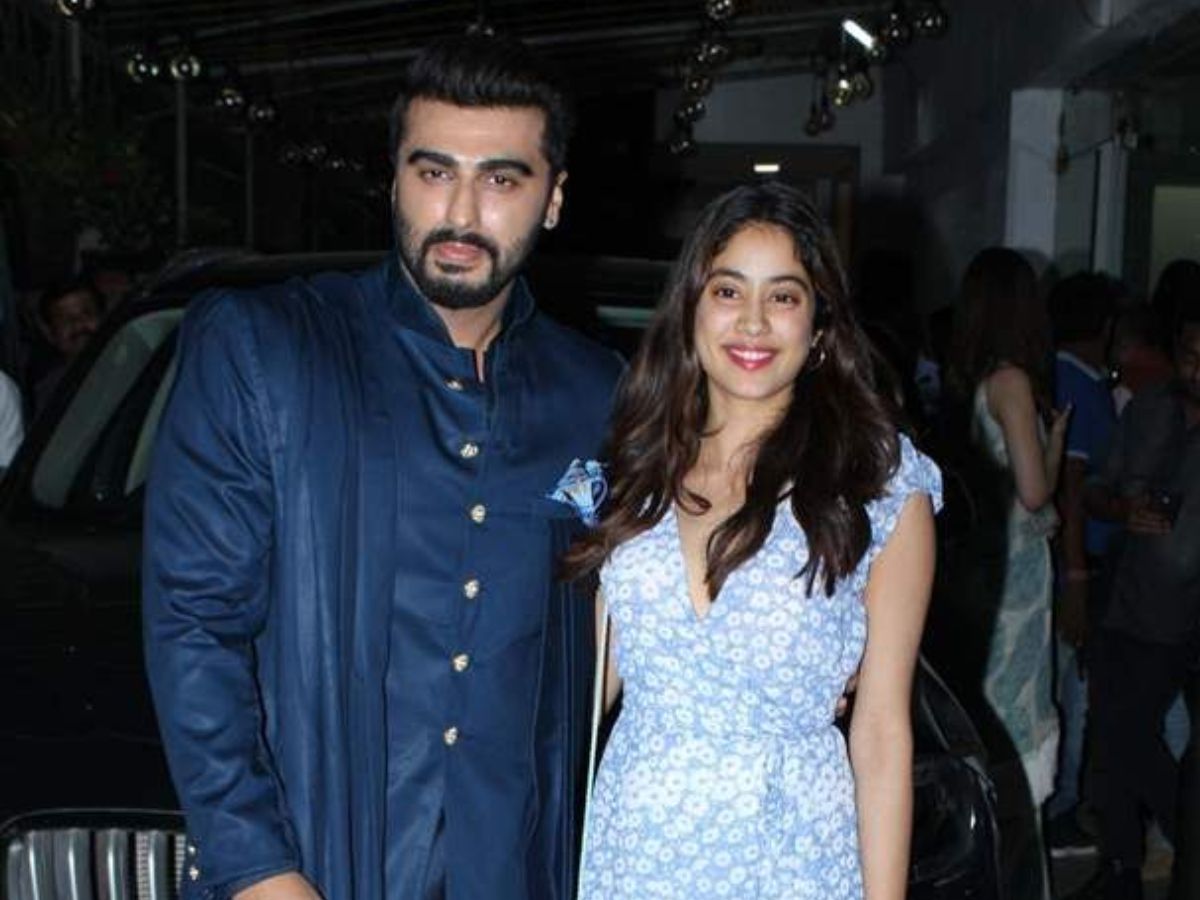 Arjun Kapoor and Janhvi Kapoor