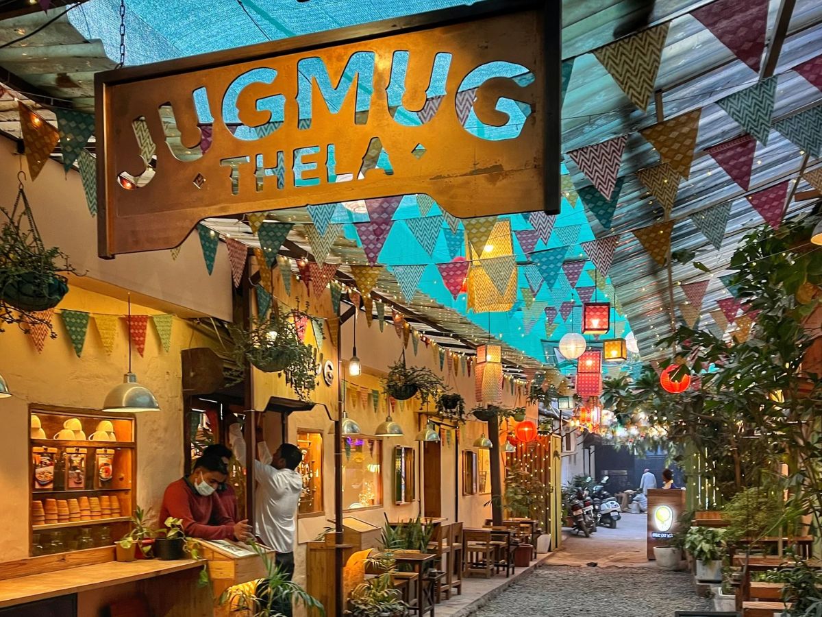 Jugmug Thela – Boho and artistic cafe vibe