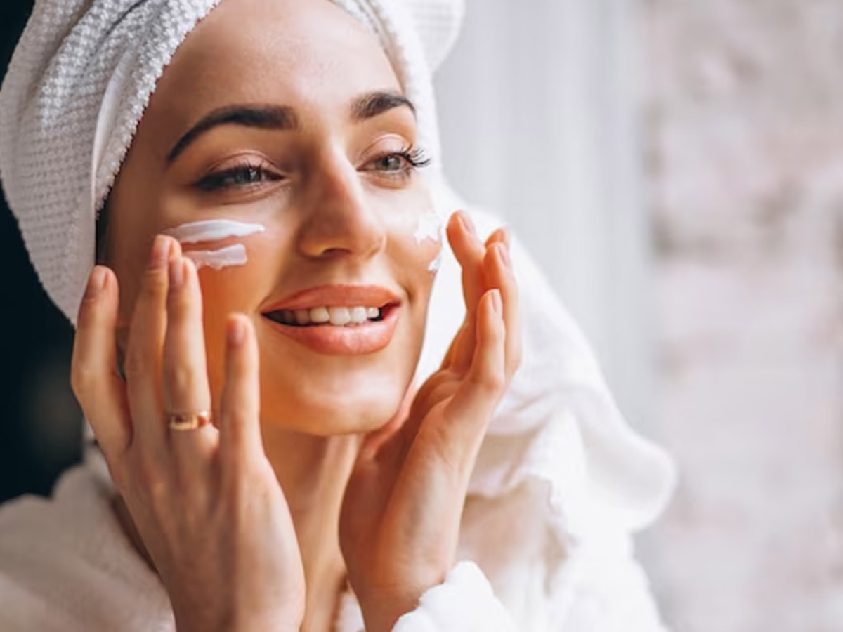 Choose a light moisturiser.