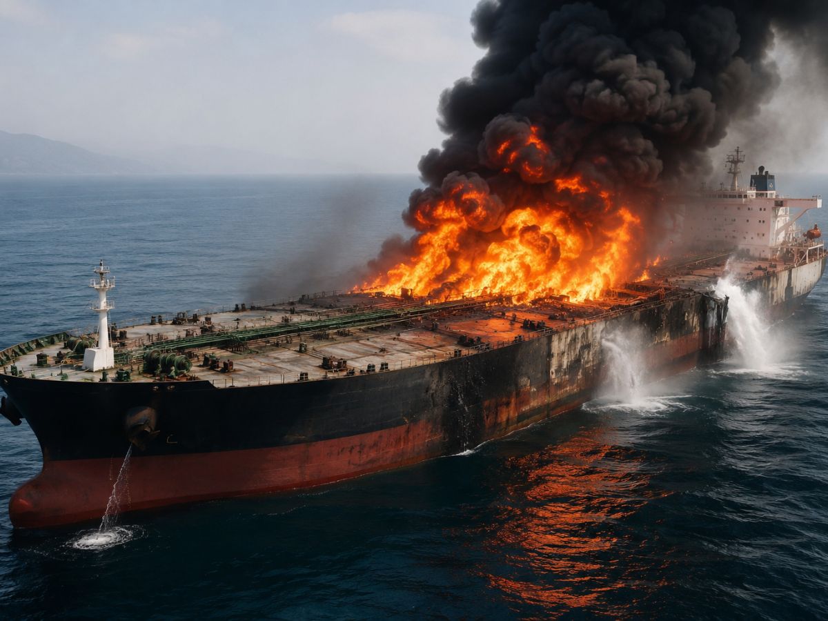 China-Owned Oil Tanker Attacked In Hormuz After Trump’s US Plan