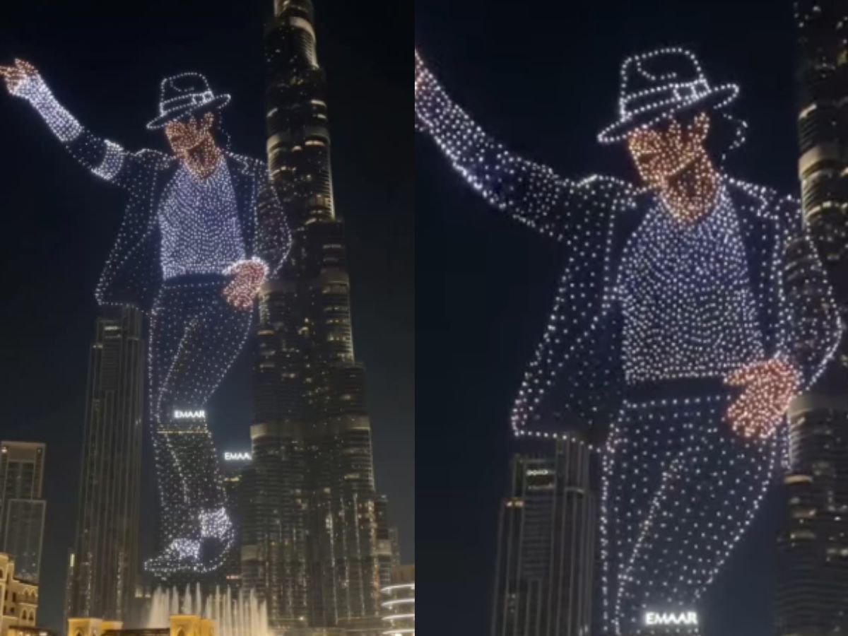 Dubai Lights Up The Sky With Epic Michael Jackson Tribute Drone Show Leaves Internet Stunned By King Of Pop’s Magic