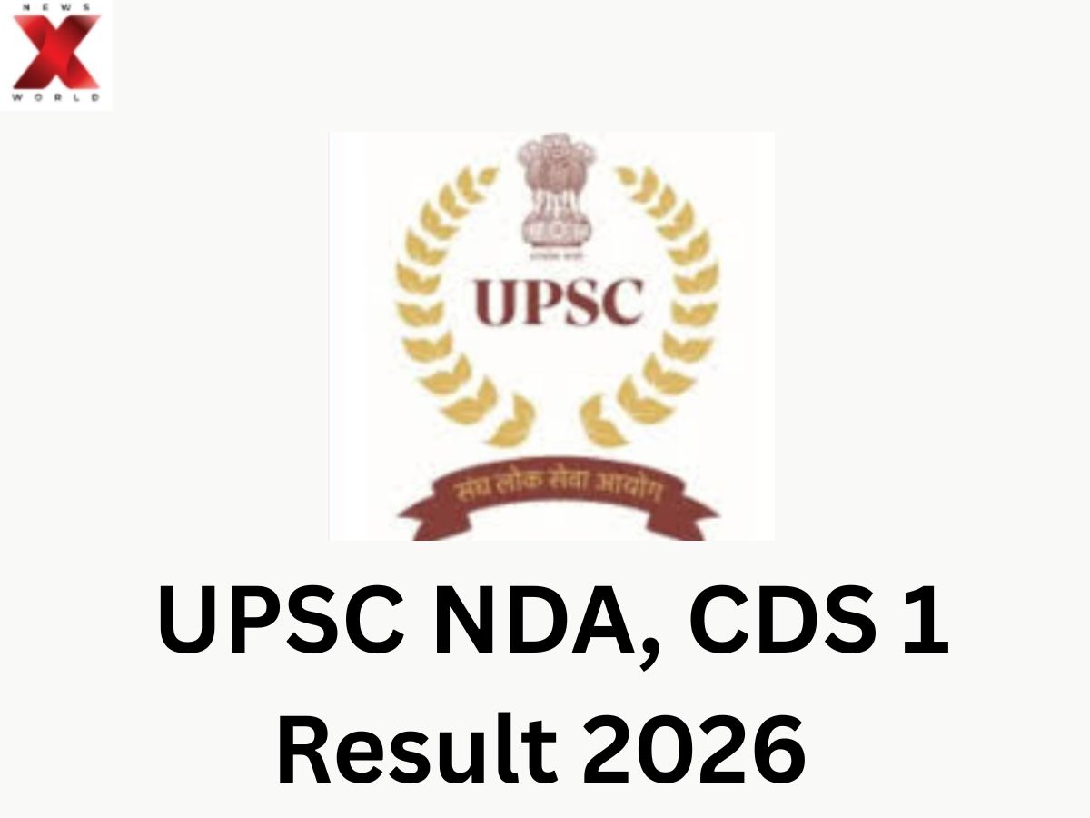 UPSC NDA, CDS 1 Result 2026