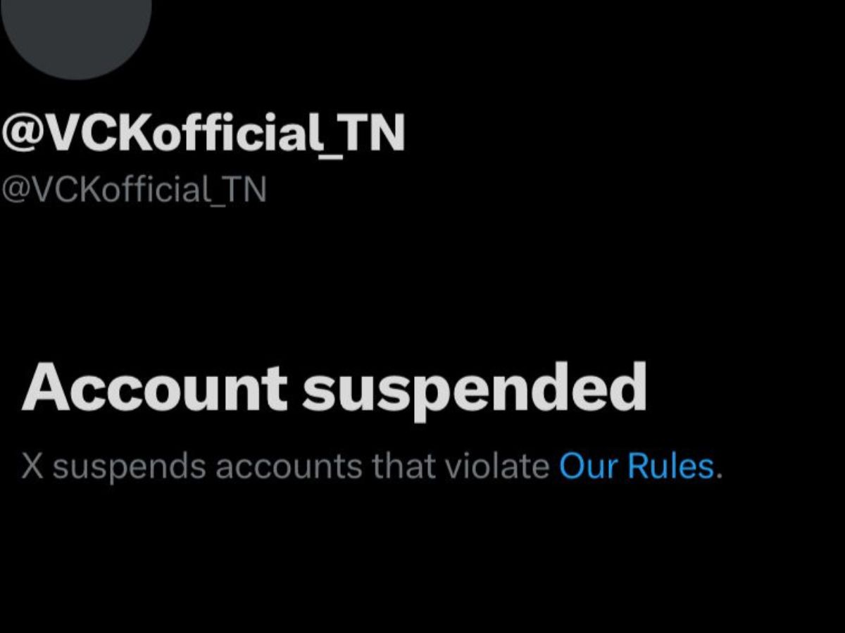vck x account suspended image