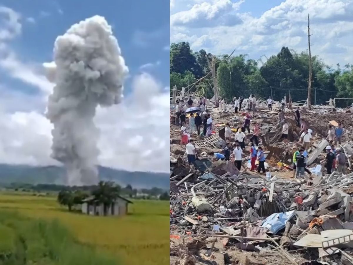 Myanmar Blast At Kaung Tat Village Kills 55, TNLA Suspects...