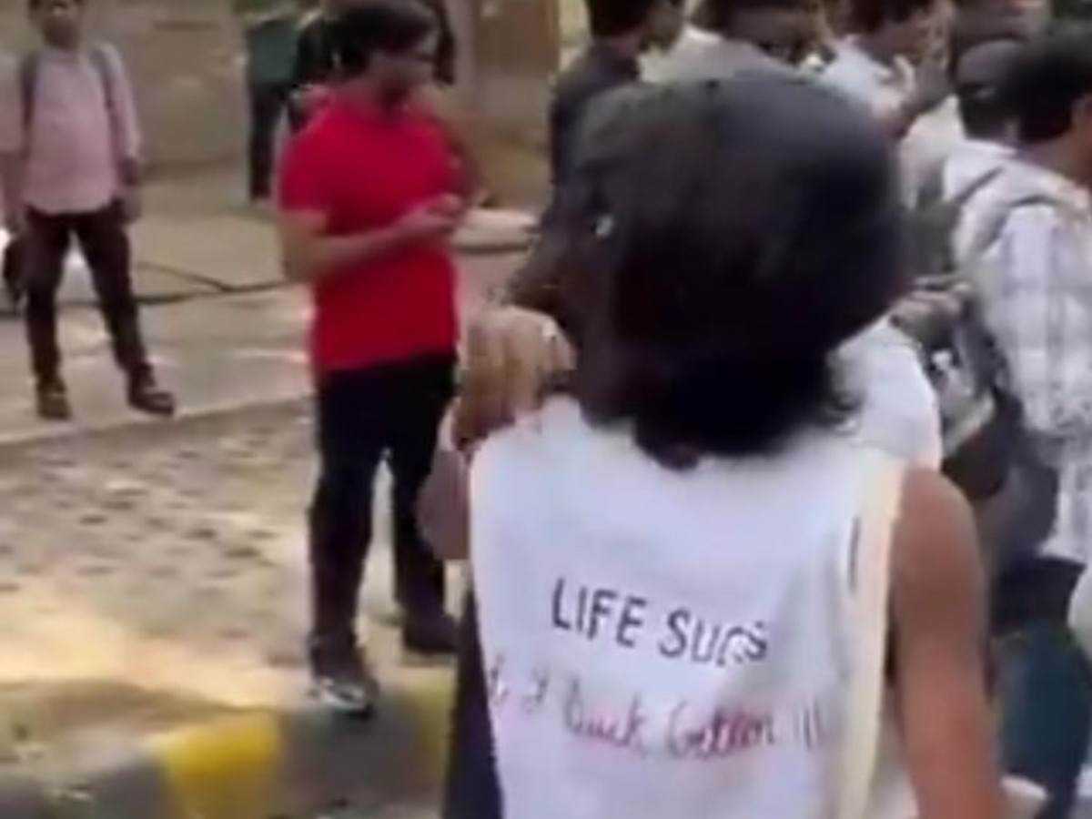 Abhijeet Dipke Returns to the Protest