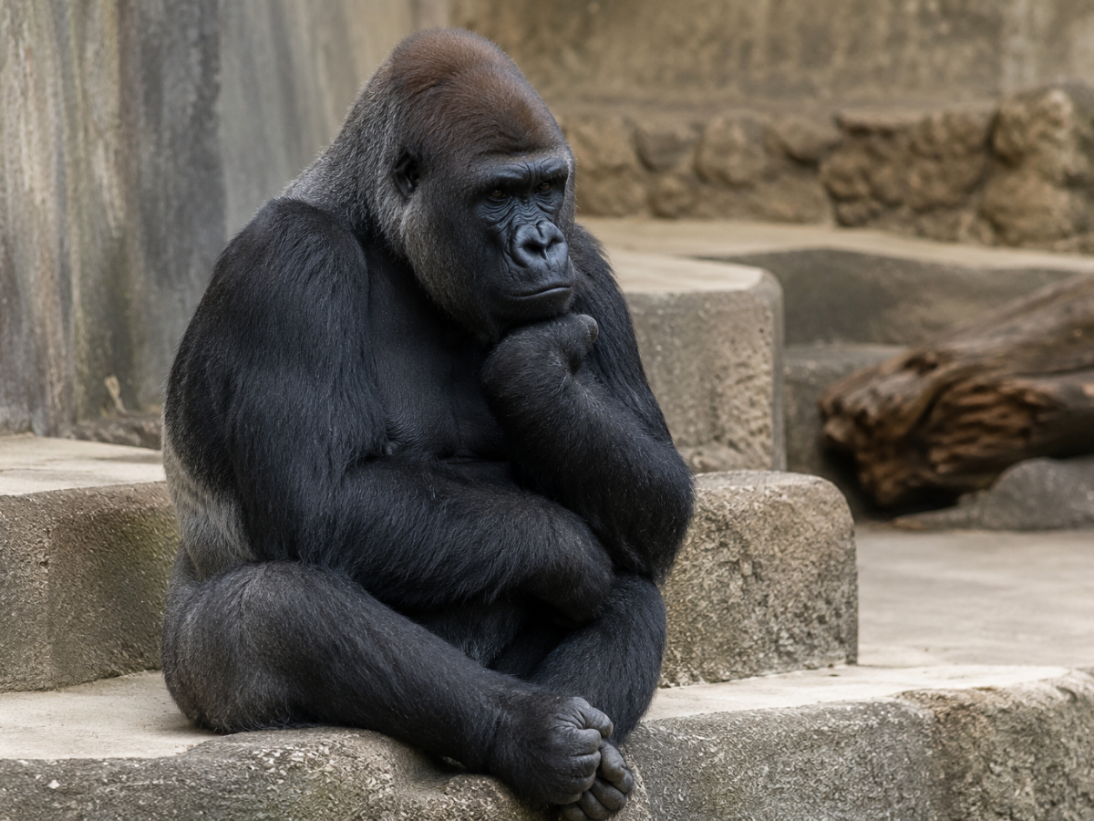 Japan’s Gorilla Kiyomasa’s Video Goes Viral for Human-Like Reaction After...