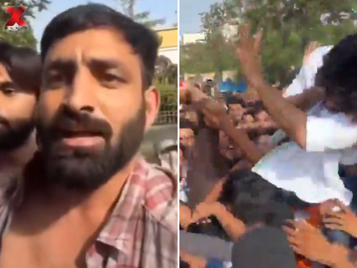 Rakesh Gurjar is the man who slapped Abhijeet Dipke in Jaipur during CJP protest