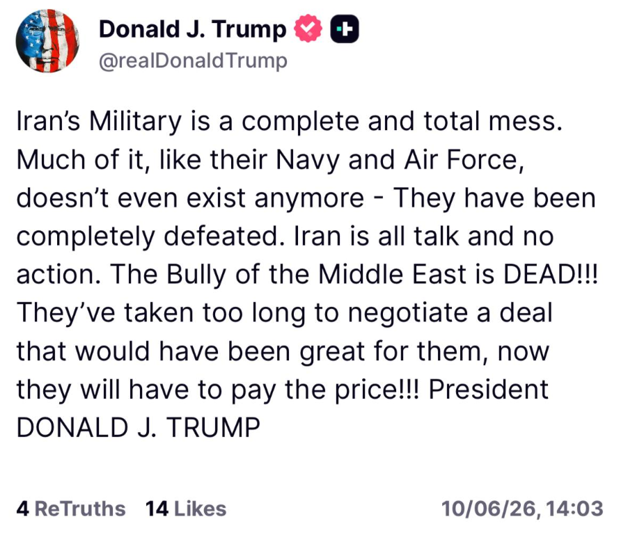 Donald Trump Warns Iran Will ‘Pay the Price’. POTUS Slams Over Delay In Negotiations